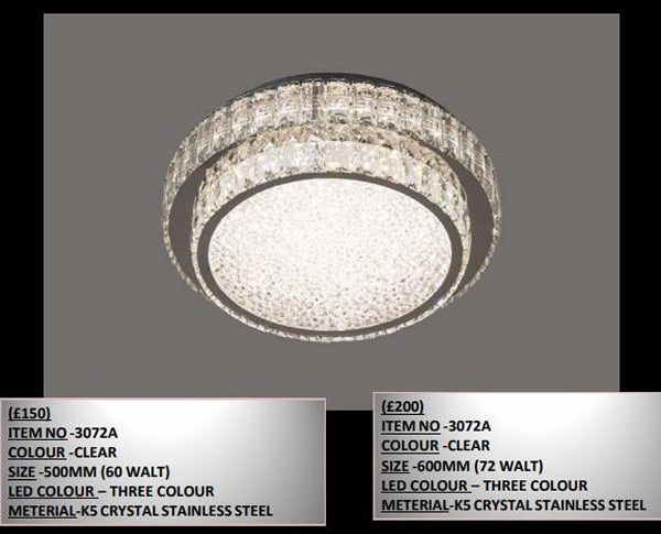 Luxe Crystal Glow Chandelier-3072A