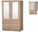 Load image into Gallery viewer, Amoré 2-Door 3-Drawer Gents Wardrobe
