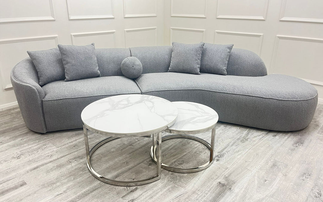 The Pebble Boucle Sofa