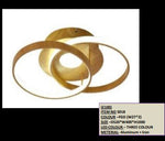 Load image into Gallery viewer, Sophisticated Fine Gold LED Chandelier – Model 5018