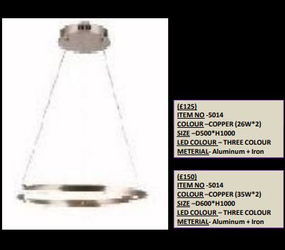 Radiant Aura LED Chandelier- 5014