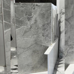 Load image into Gallery viewer, Breccia Primer - Grey high gloss porcelain tile - 1200x600mm
