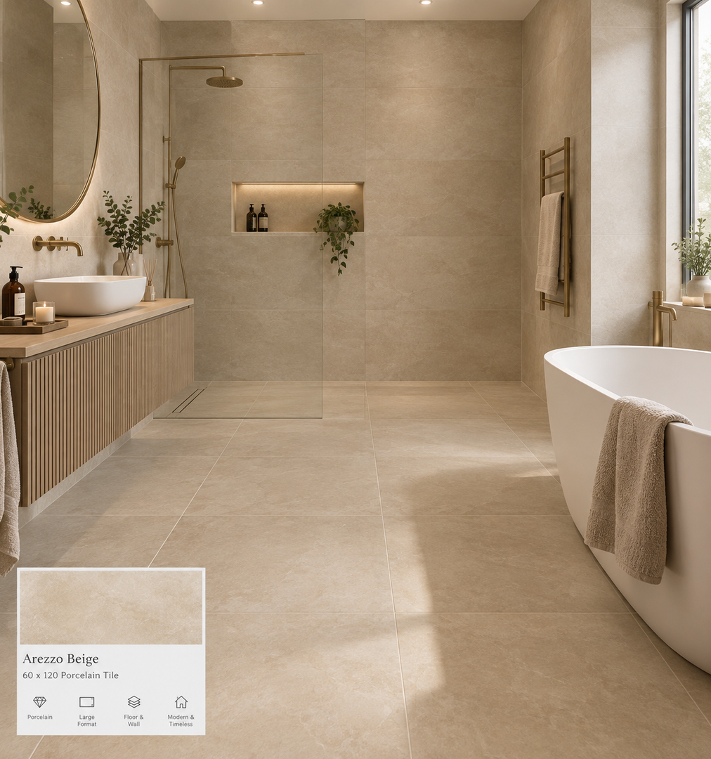 Arezzo Beige Porcelian Tile