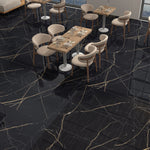 Load image into Gallery viewer, ATL BLACK - 120x60 High Gloss Porcelain Tile
