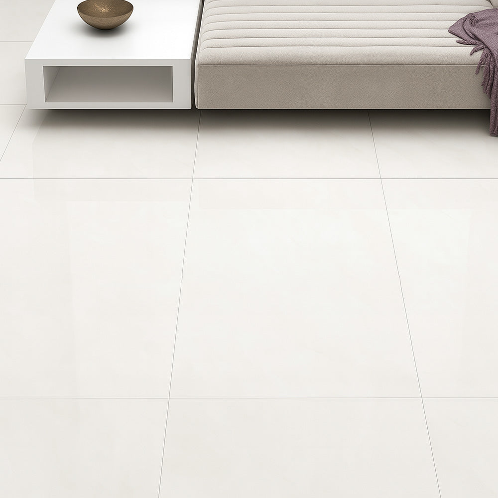 Aran Crema - 120x60 High Gloss Porcelain Tile