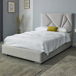 Load image into Gallery viewer, Ayla Upholstered Bed (Starting from £480 to £960)
