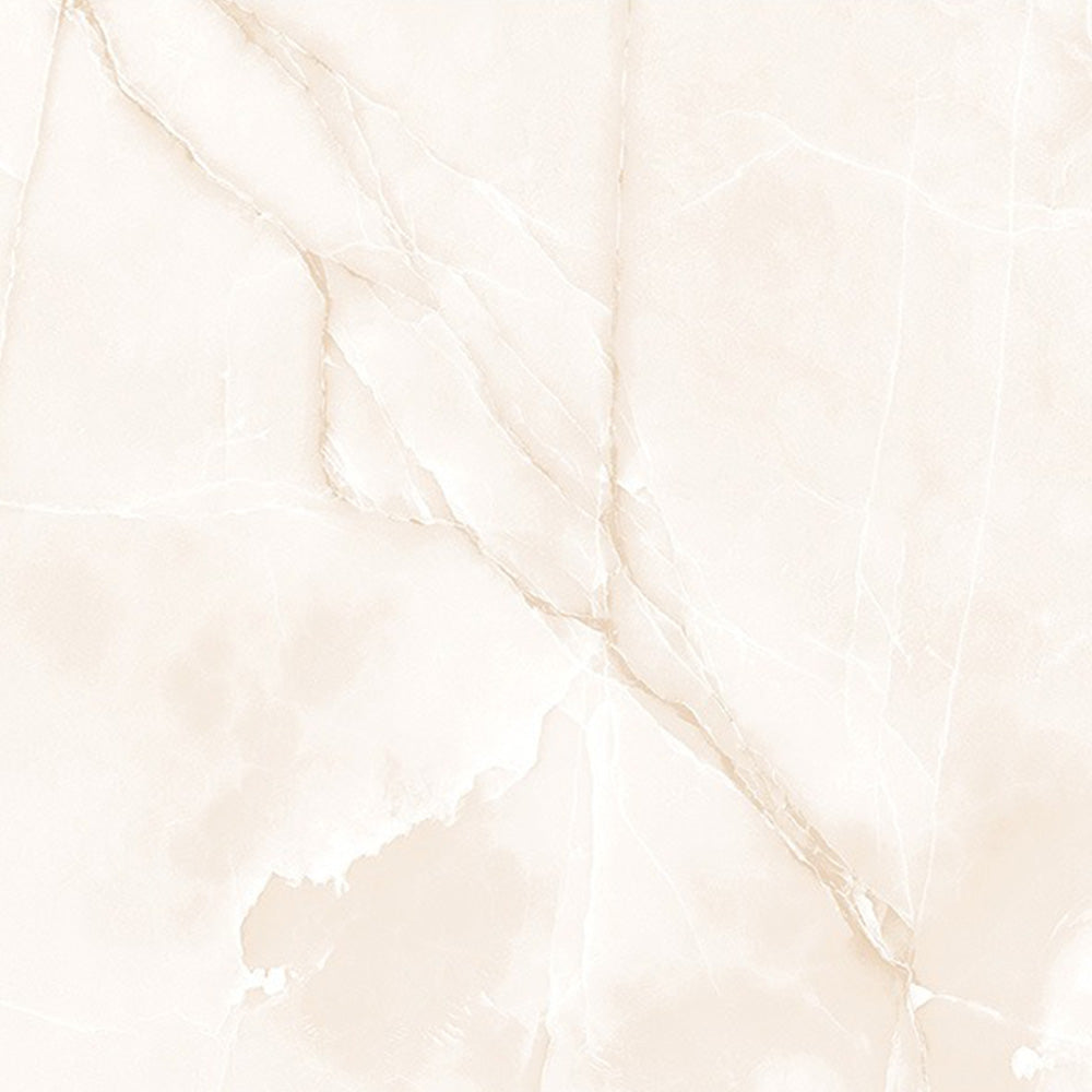 Beige Onyx  - 120x120 High Gloss Porcelain Tile