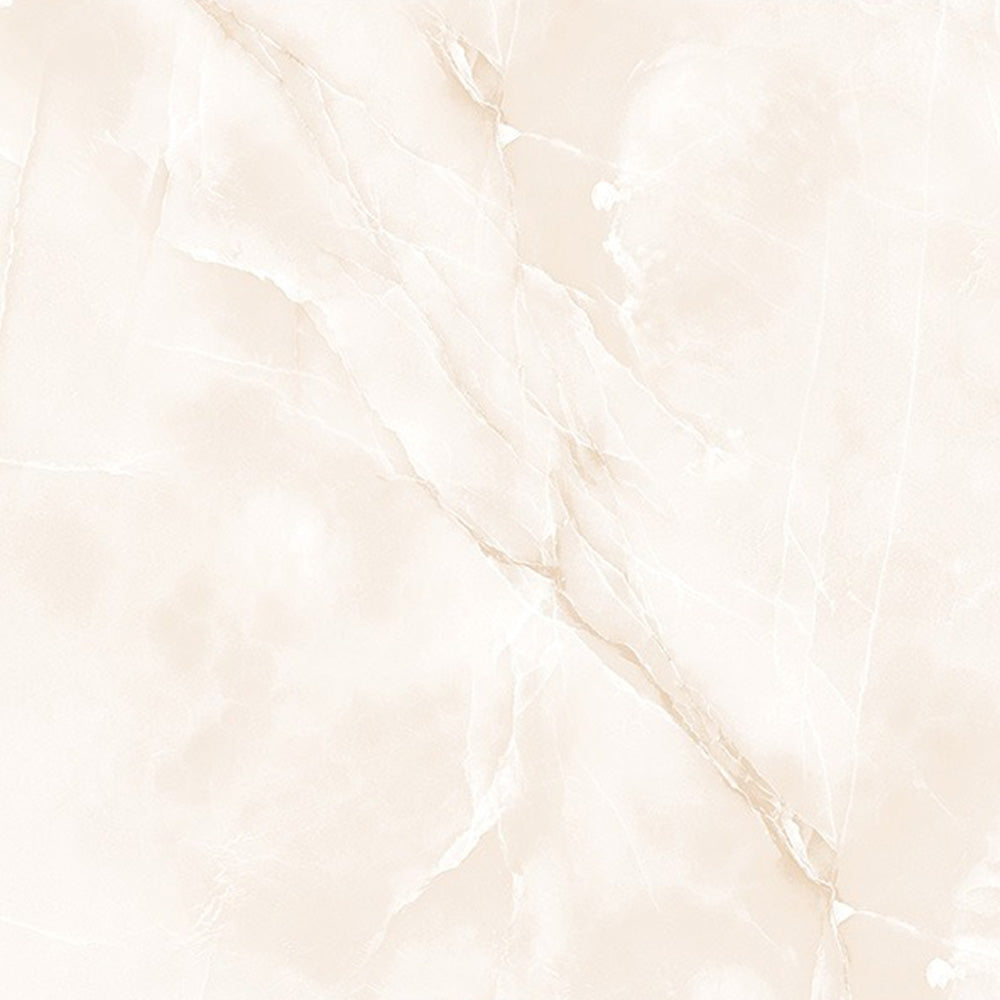 Beige Onyx  - 120x120 High Gloss Porcelain Tile