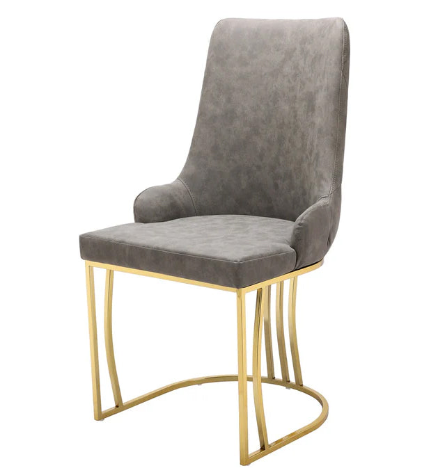 Bruno Faux Velvet Dining Chairs