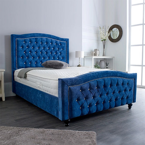 Bella Chesterfield Upholstered Bed (Starting from £480 to £960)