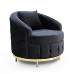 Load image into Gallery viewer, Almira Chesterfield Turkish Black Sofa Set (Starting from £380 to £1520)
