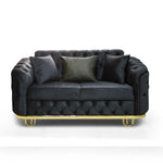 Load image into Gallery viewer, Almira Chesterfield Turkish Black Sofa Set (Starting from £380 to £1520)
