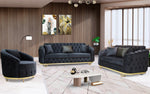 Load image into Gallery viewer, Almira Chesterfield Turkish Black Sofa Set (Starting from £380 to £1520)
