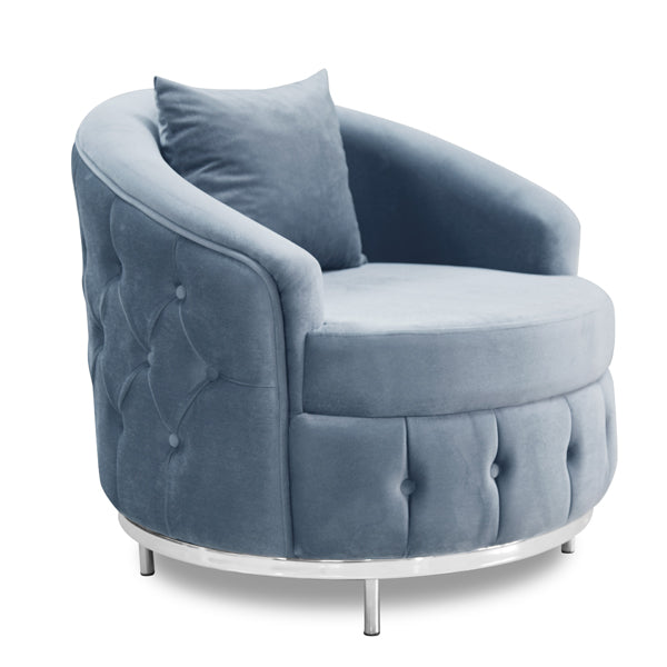 Almira Chesterfield Turkish Blue Sofa Set (Starting from £380 to £1520)