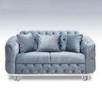Load image into Gallery viewer, Almira Chesterfield Turkish Blue Sofa Set (Starting from £380 to £1520)

