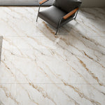 Load image into Gallery viewer, CALCATTA TEXTURE  - 120x120 High Gloss Porcelain Tile
