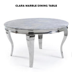 Load image into Gallery viewer, Clara Round Marble Table
