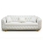 Load image into Gallery viewer, Almira Chesterfield Turkish White Sofa Set (Starting from £380 to £1520)
