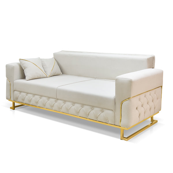 Parma White Sofa Set (Starting from £380 to £1520)