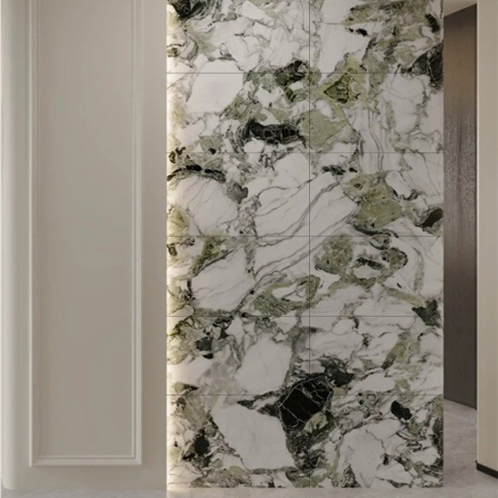 Glitz Lyon Lime green  - 1200x600 High Gloss Porcelain Tile