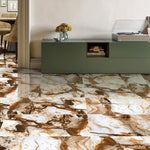 Load image into Gallery viewer, Glitz splash Choko Brown - 120x60 High Gloss Porcelain Tile
