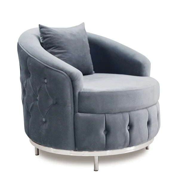 Almira Chesterfield Turkish Grey Sofa Set (Starting from £380 to £1520)