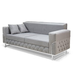 Load image into Gallery viewer, Parma Grey Sofa Set (Starting from £380 to £1520)