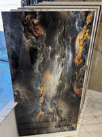 Load image into Gallery viewer, Cloudy multi colour - High gloss porcelain tile - 1200x600 mm
