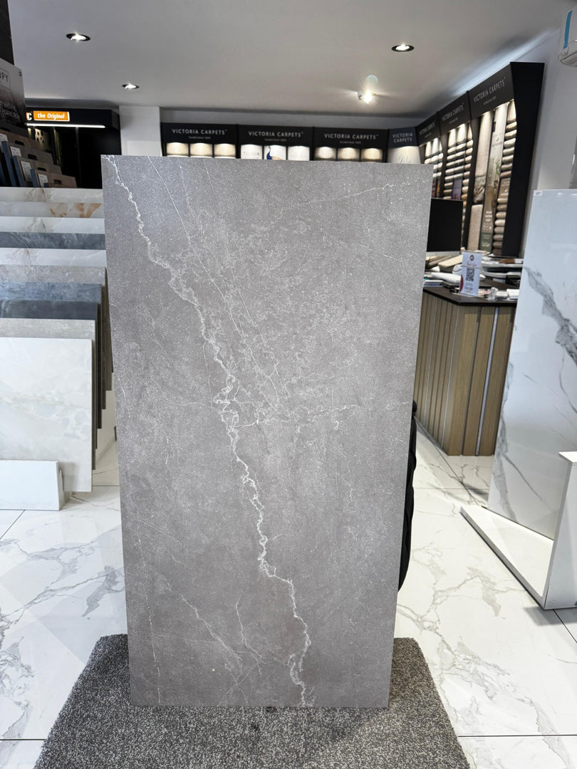 Blue Onyx Stone Satin Matt - 120x60 High Gloss Porcelain Tile