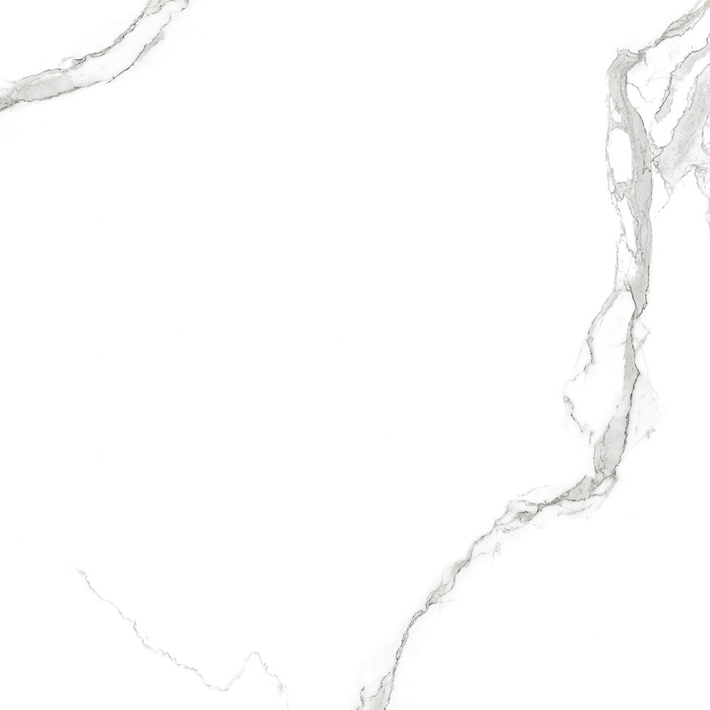 Kashmir White  - 120x120 High Gloss Porcelain Tile