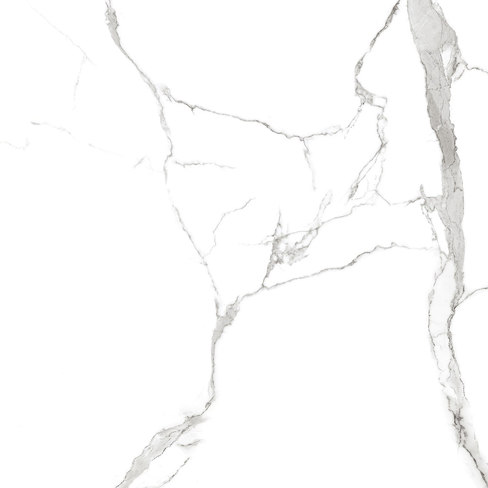 Kashmir White  - 120x120 High Gloss Porcelain Tile
