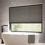 Load image into Gallery viewer, Linear Nightshade Blackout Pleated Blinds
