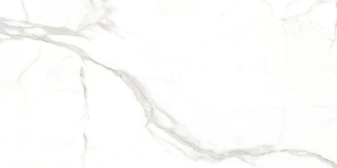 MARMI STATUARIO - 1200x600 High Gloss Porcelain Tile