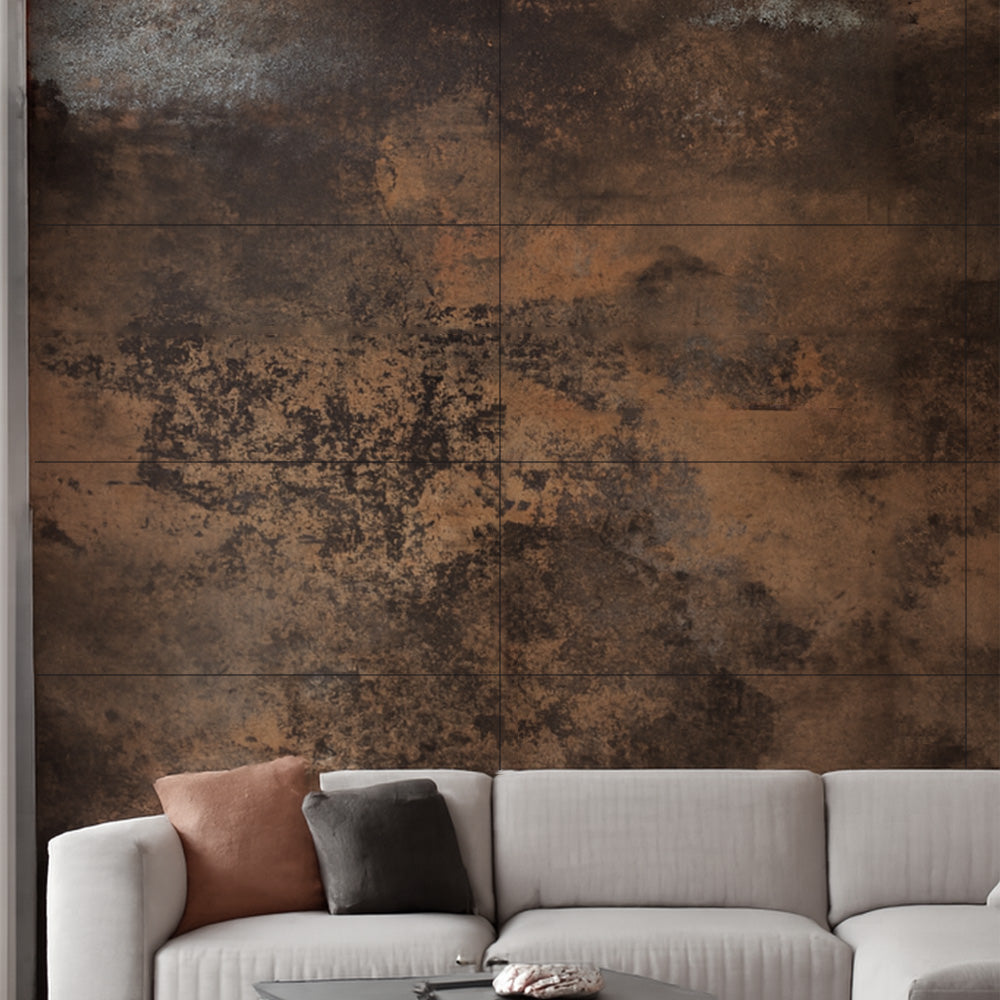 oxidized effect glaze  - 120x60 High Gloss Porcelain Tile