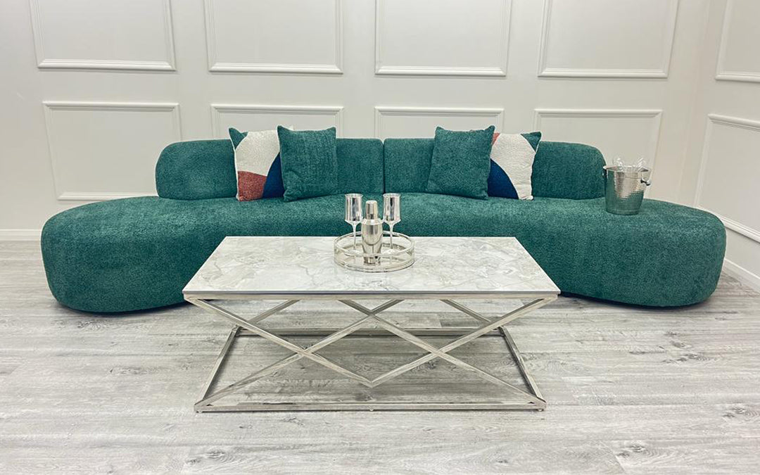 Miami Curve Cinema Boucle Sofa