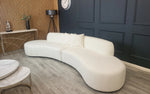 Load image into Gallery viewer, Miami Curve Cinema Boucle Sofa