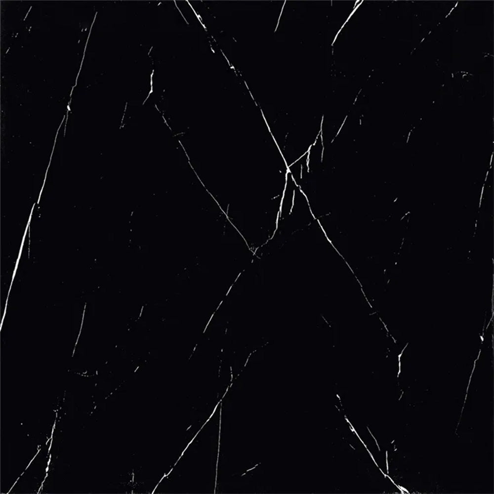 Nero Marquina Black and white- 120x60 High Gloss Porcelain Tile