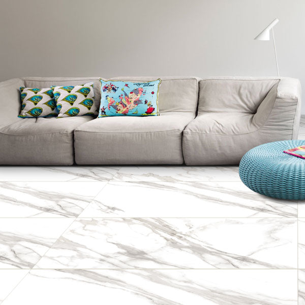 Royal White Tile - 600x1200mm