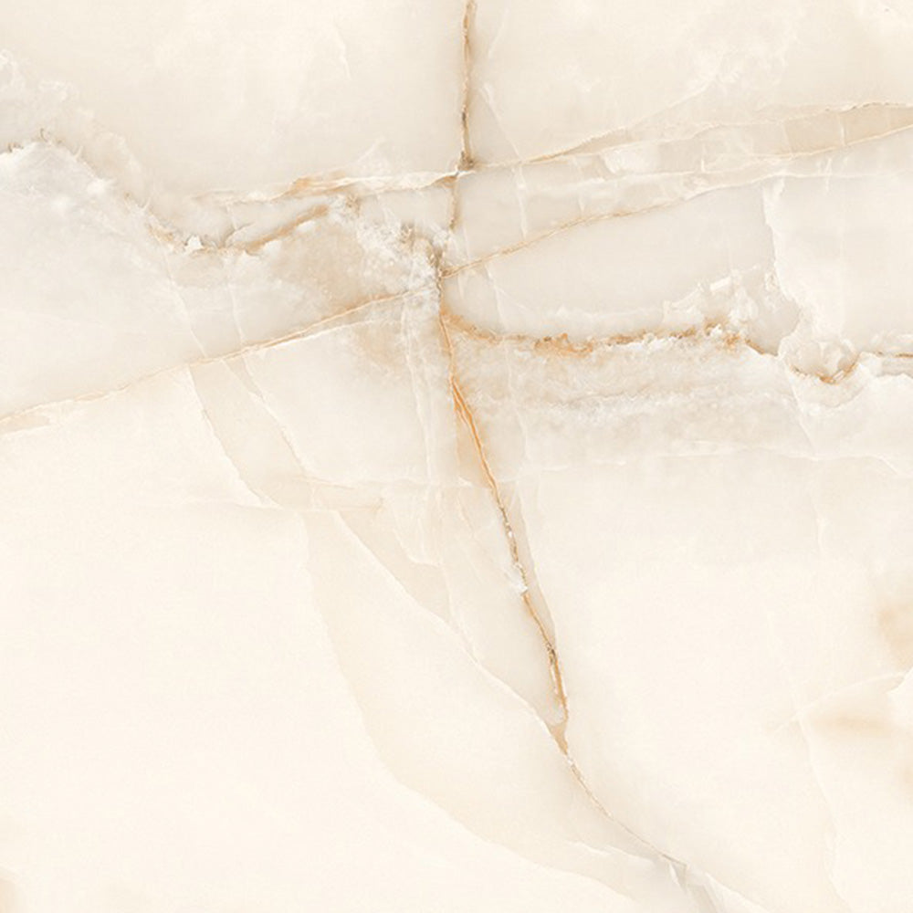 SILK ONYX GOLD  - 120x60 High Gloss and matt finish Porcelain Tile