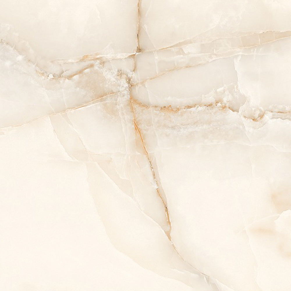 Silk gold Onyx - 120 x 60 High gloss porcelain tile