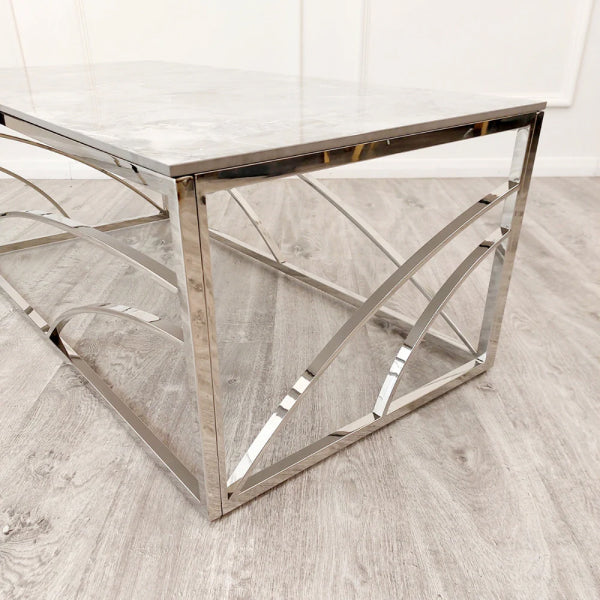 Stella Chrome Coffee Table