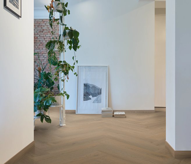 Sorrel Herringbone Waterproof LVT | Coretec Floors