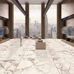 Load image into Gallery viewer, TORTONA CREMA - 120 x 120 - High gloss porcelain tile

