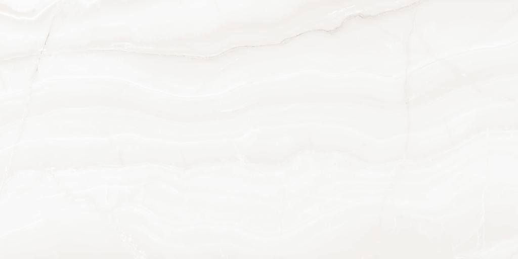 Bianco Onice Light beige - High gloss porcelain tile - 1200x600 mm