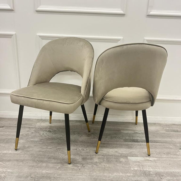 Color-beige Velvet
