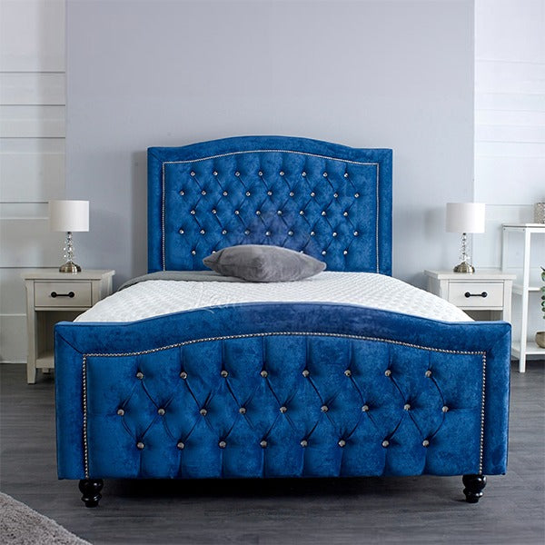 Bella Chesterfield Upholstered Bed (Starting from £480 to £960)