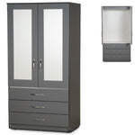 Load image into Gallery viewer, Amoré 2-Door 3-Drawer Gents Wardrobe
