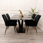 Load image into Gallery viewer, Apollo 1.6 Black Dining Table
