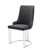 Load image into Gallery viewer, Bruno Faux Velvet Dining Chairs
