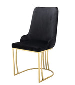 Load image into Gallery viewer, Bruno Faux Velvet Dining Chairs
